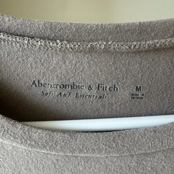 Abercrombie Fitted Baby Tee in beige - Picture 2 of 3